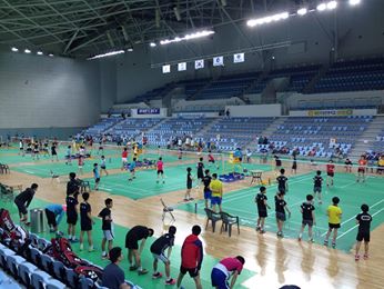 전국소년체육대회 배드민턴경기장